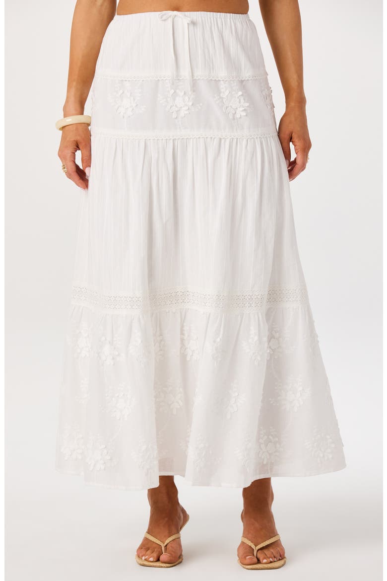 Gwyn Embroidered Maxi Skirt