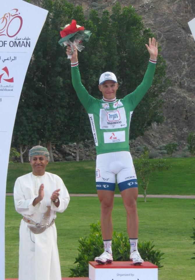 Marcel Kittel (Argos Shimano) continues to lead the points classification