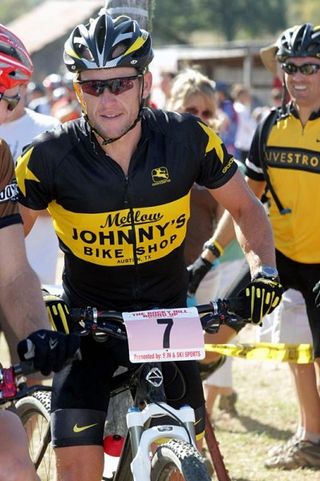 Lance Armstrong (Mellow Johnny's) edges