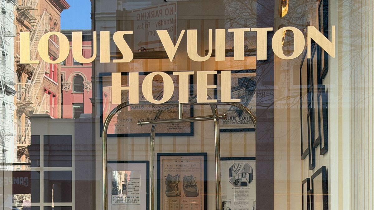 Louis Vuitton Hotel: This NYC Pop-Up Space Is a Fashion Person's Dream