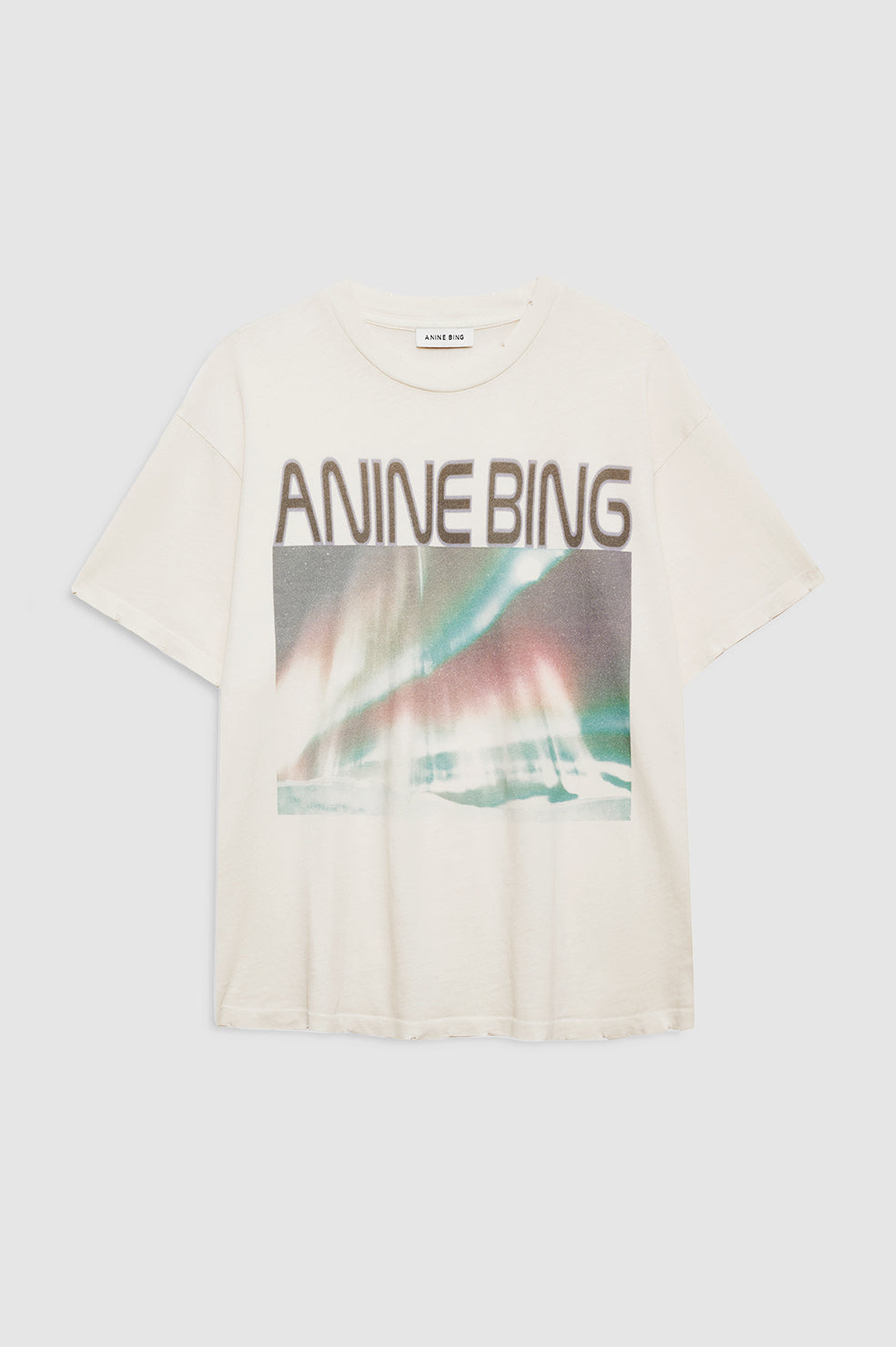 Cade Tee Northern Lights - Off White
