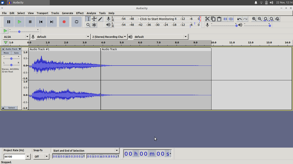 how to add another audio in audacity