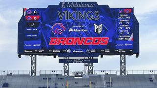 Albertsons Stadium, home turf of the BSU Broncos football team, is one of the latest sports facilities to install L-Acoustics K Series loudspeakers.