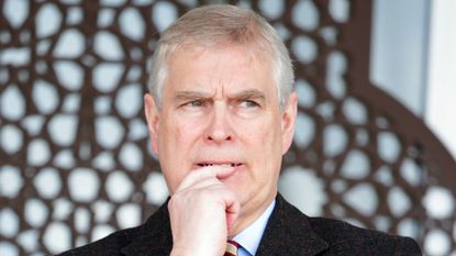 Prince Andrew, Duke of York attends the Endurance event on day 3 of the Royal Windsor Horse Show in Windsor Great Park on May 12, 2017 in Windsor, England. 