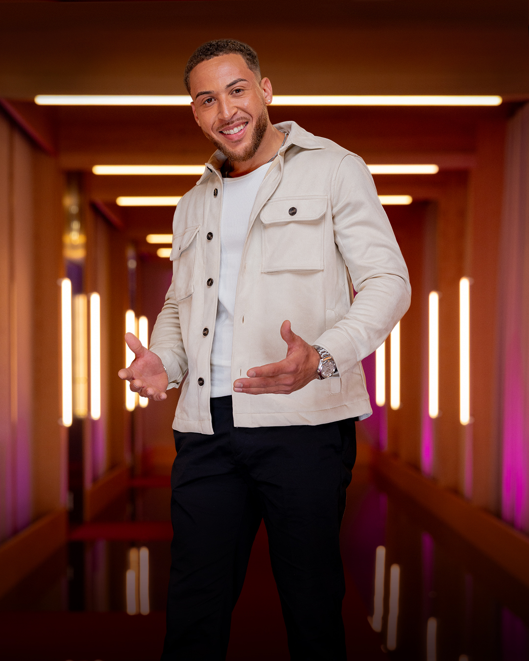 Jacob from 'Love is Blind: UK' season 3.