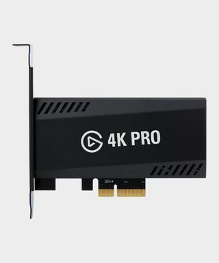 Elgato 4K Pro capture card product render image on a grey background