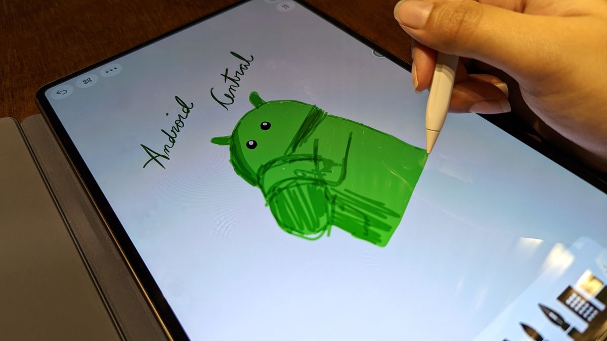 android tablet drawing