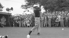 Ben Hogan swinging