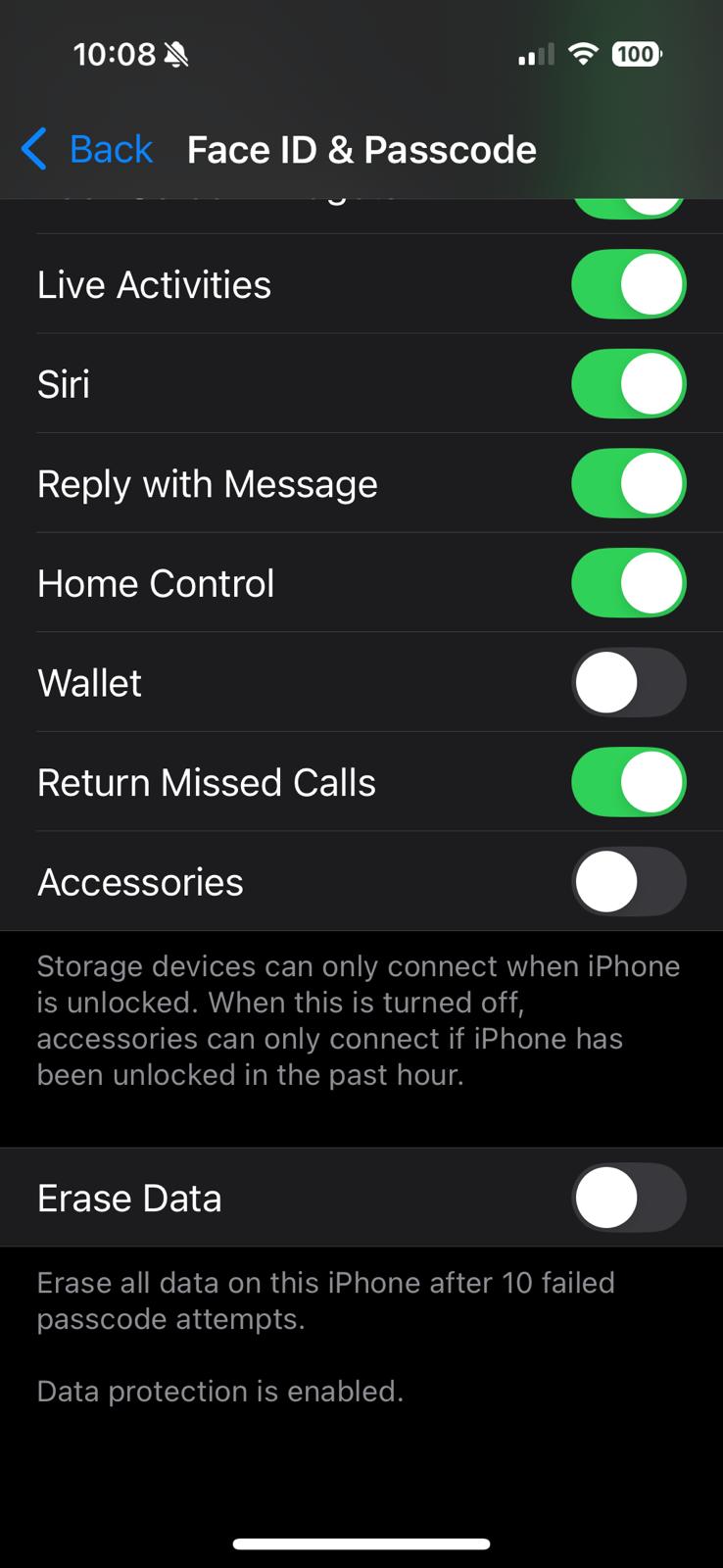 Erase iPhone Data