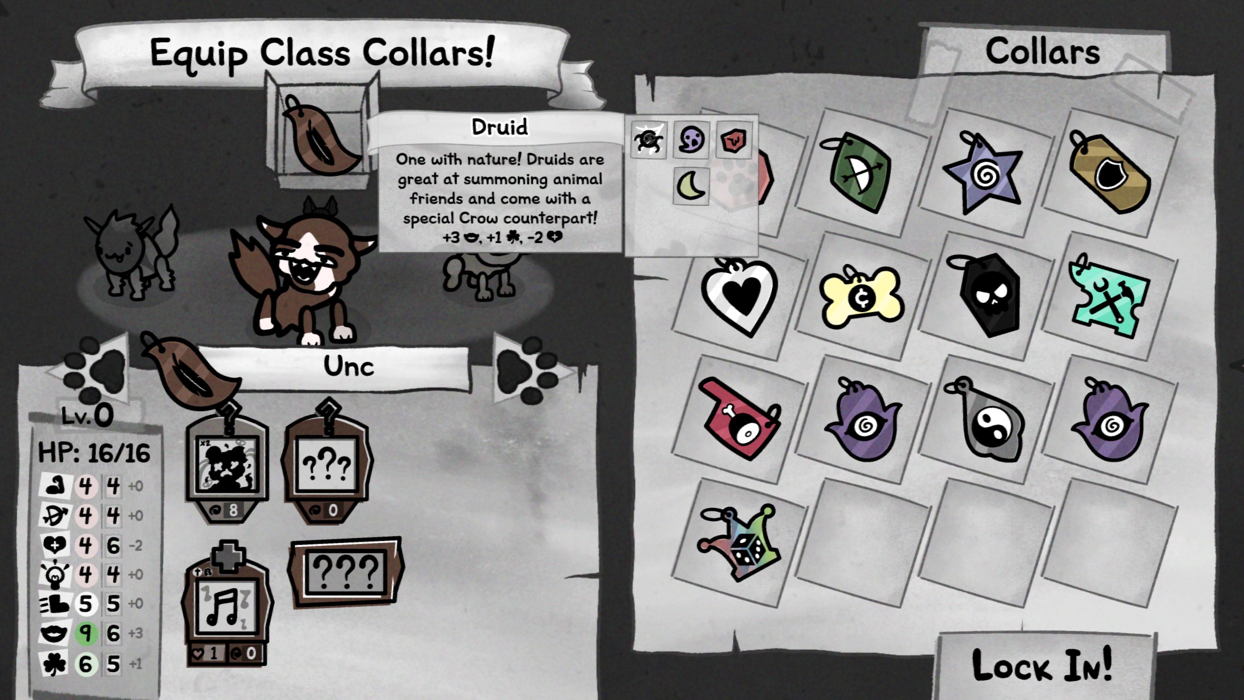 Mewgenics Druid collar