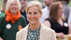 Duchess Sophie during a visit to see preparations for LEAF Open Farm Sunday