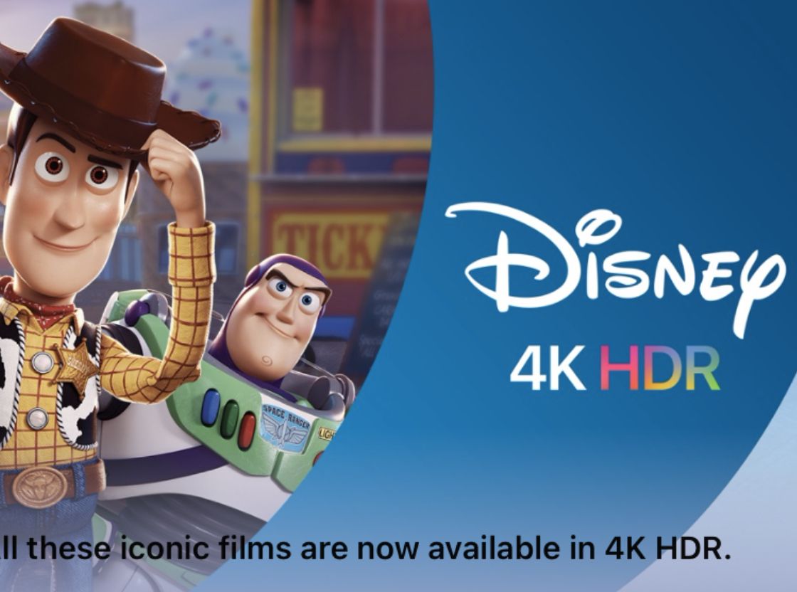 Disney movies pop up in 4K HDR in iTunes