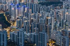 Global property market &ndash; tower blocks in Seoul 