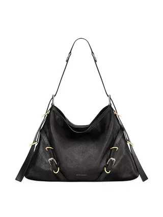 Medium Voyou Bag in Leather