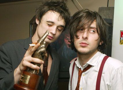 Pete Doherty Carl Barat Libertines