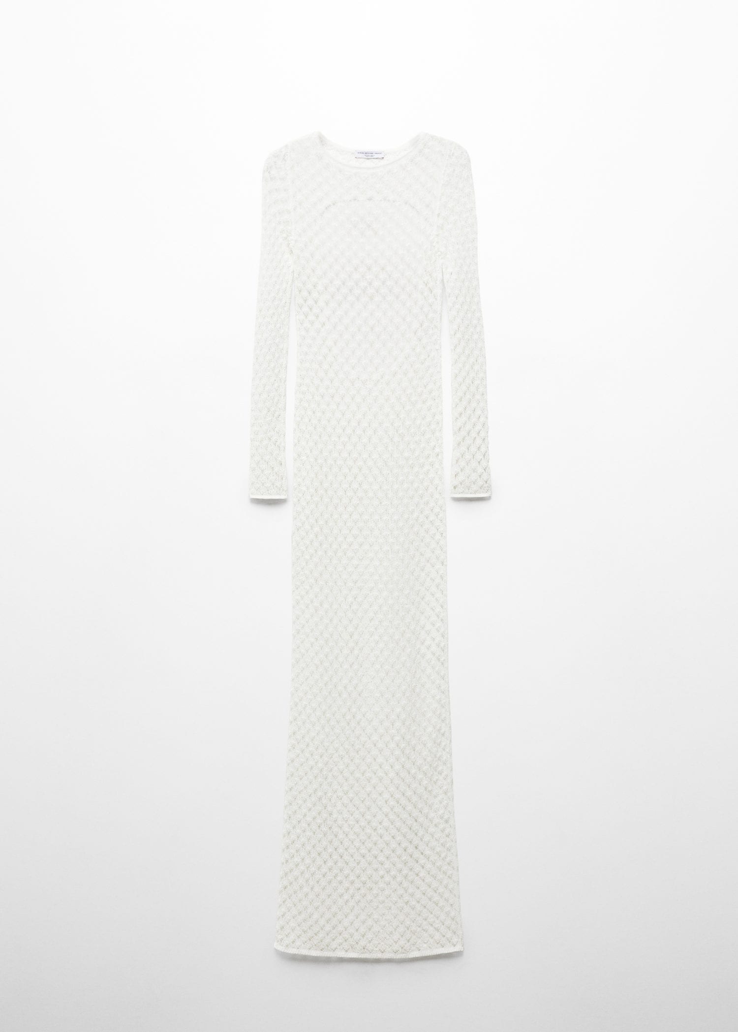 White Mango x Victoria Beckham crochet maxi dress