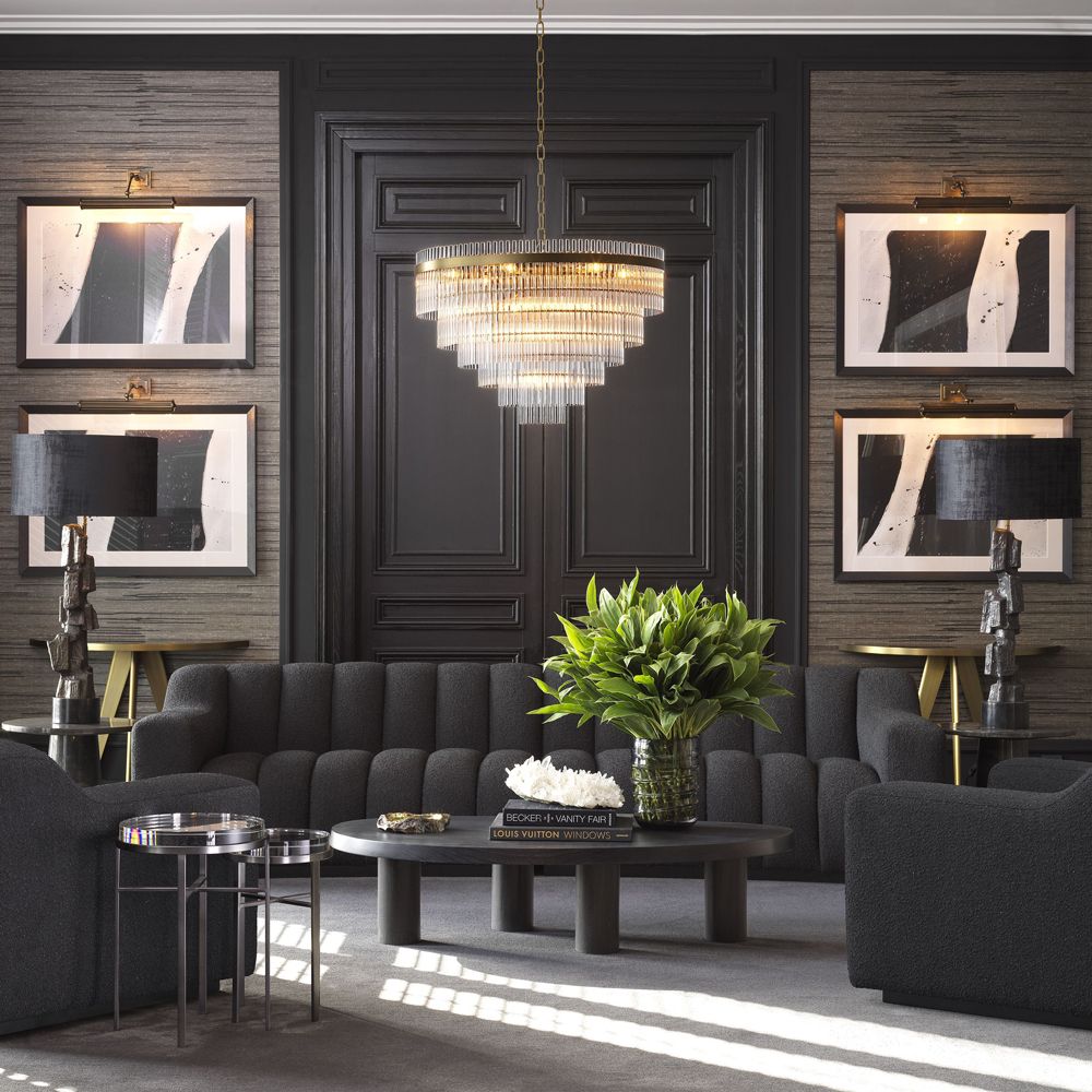 Black living room ideas: decorating inspiration for daring dark schemes ...