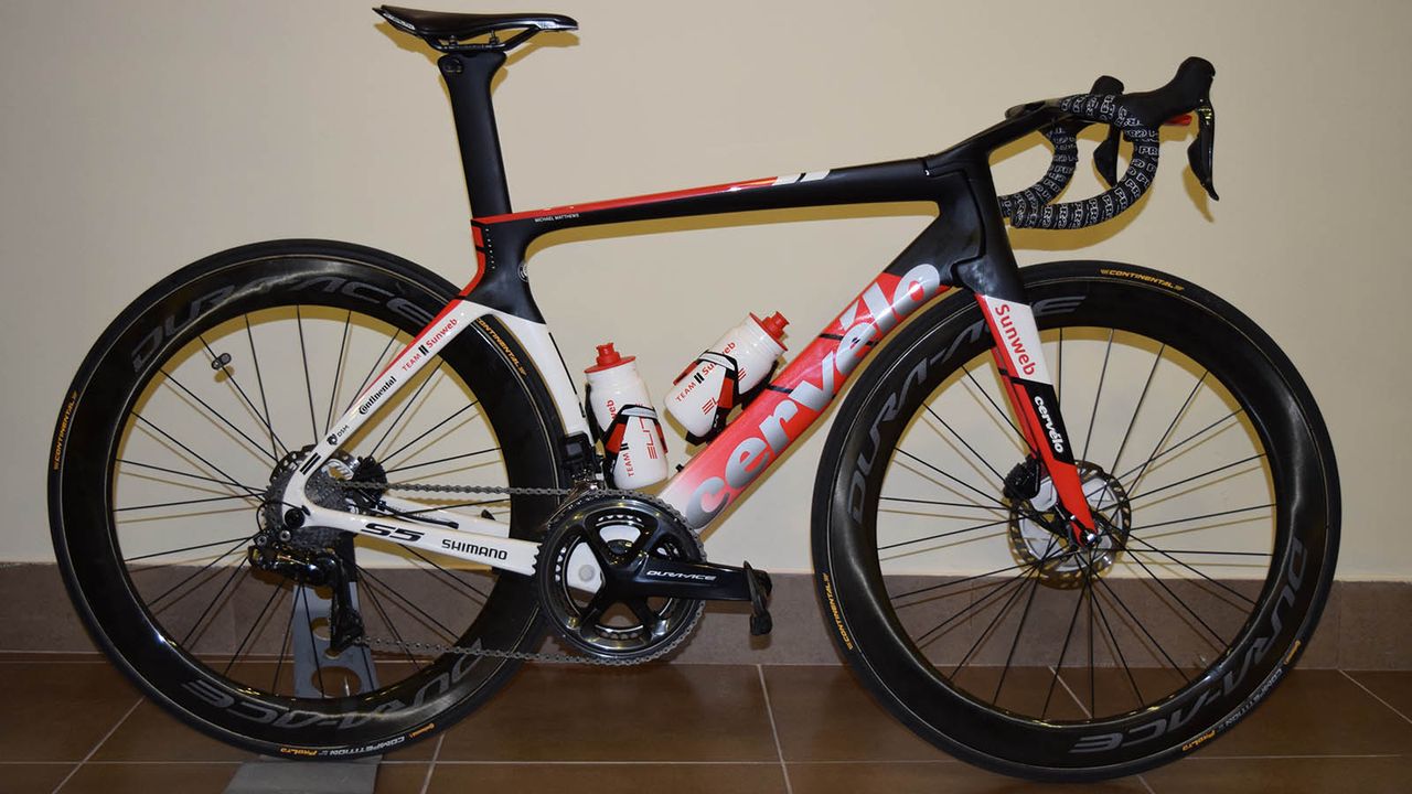 Michael Matthews' 2019 Cervelo S5 for Team Sunweb