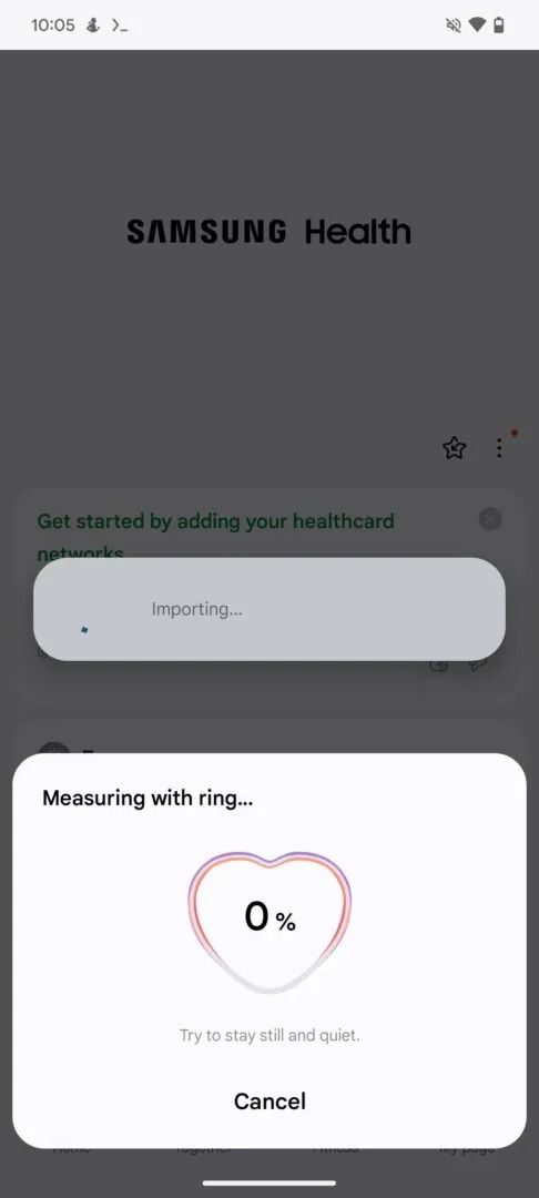 heart rate galaxy ring