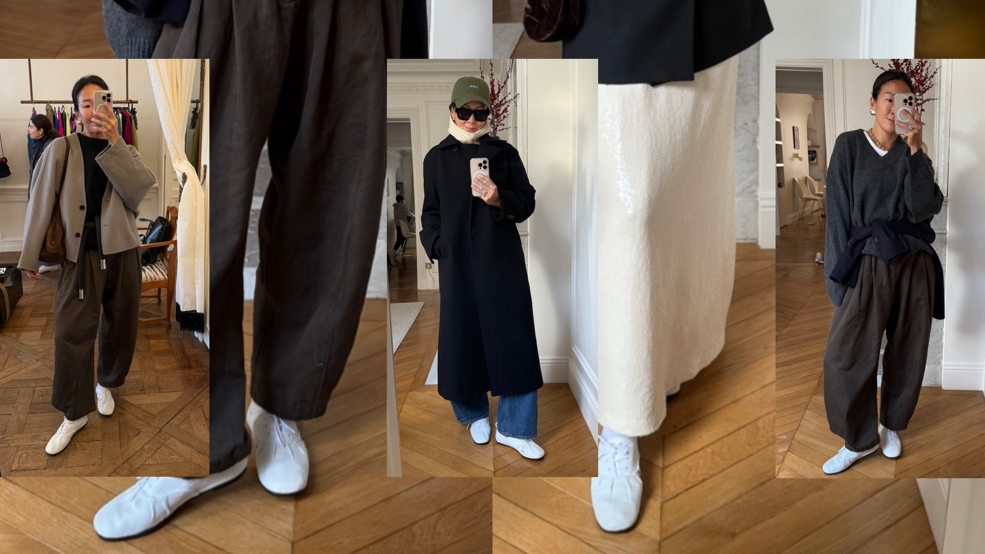 Irene Kim wearing jazz shoes 