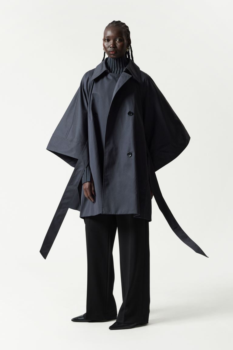 Oversized Trenchcoat Cape