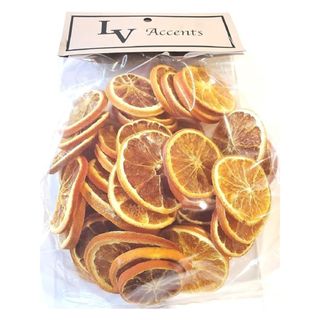 Bag of dried oranges