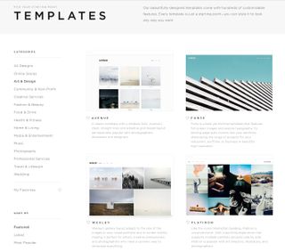 Squarespace has over 45 stunning templates to choose from