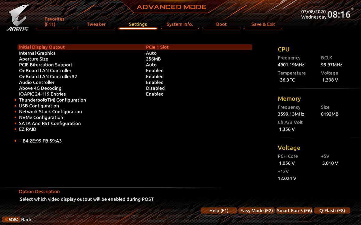 Gigabyte Z490 Aorus Extreme