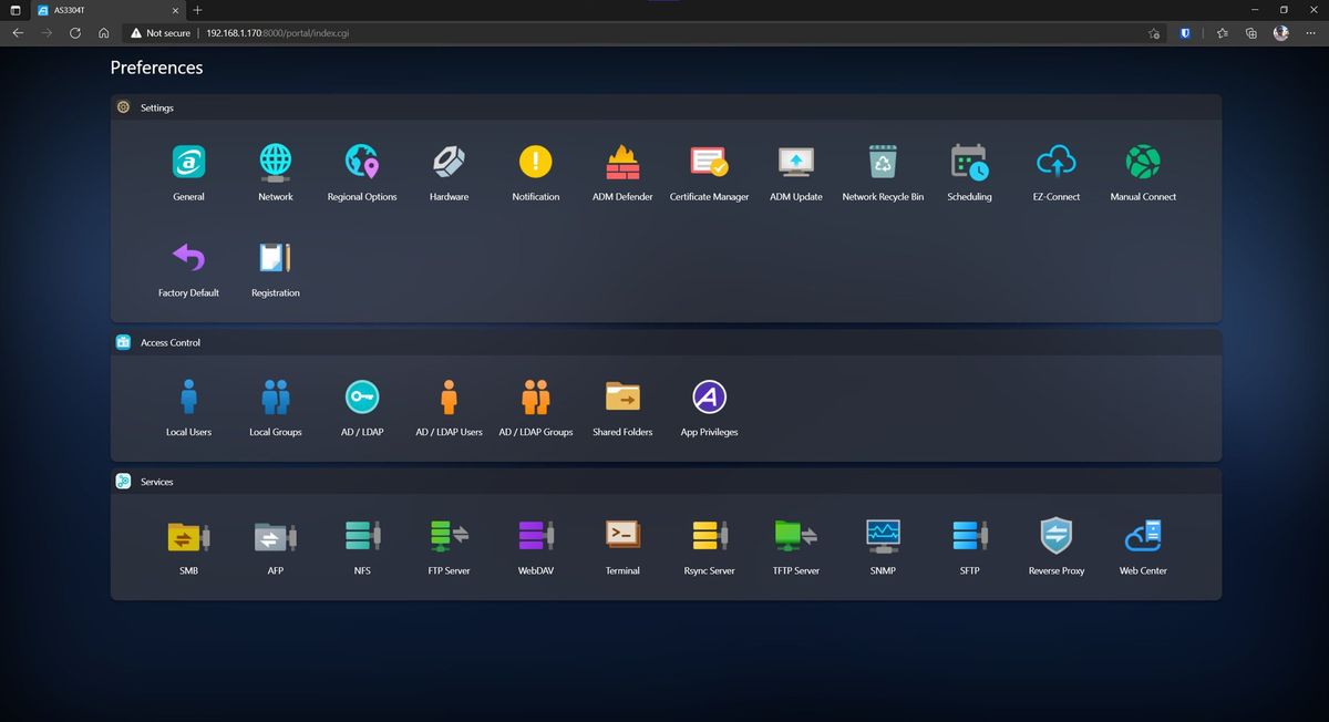 Asustor ADM 4.0