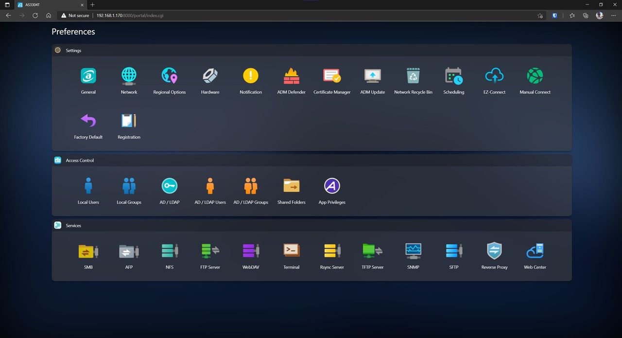 Asustor ADM 4.0