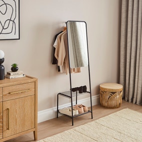 Clothes Rail With Mirror
