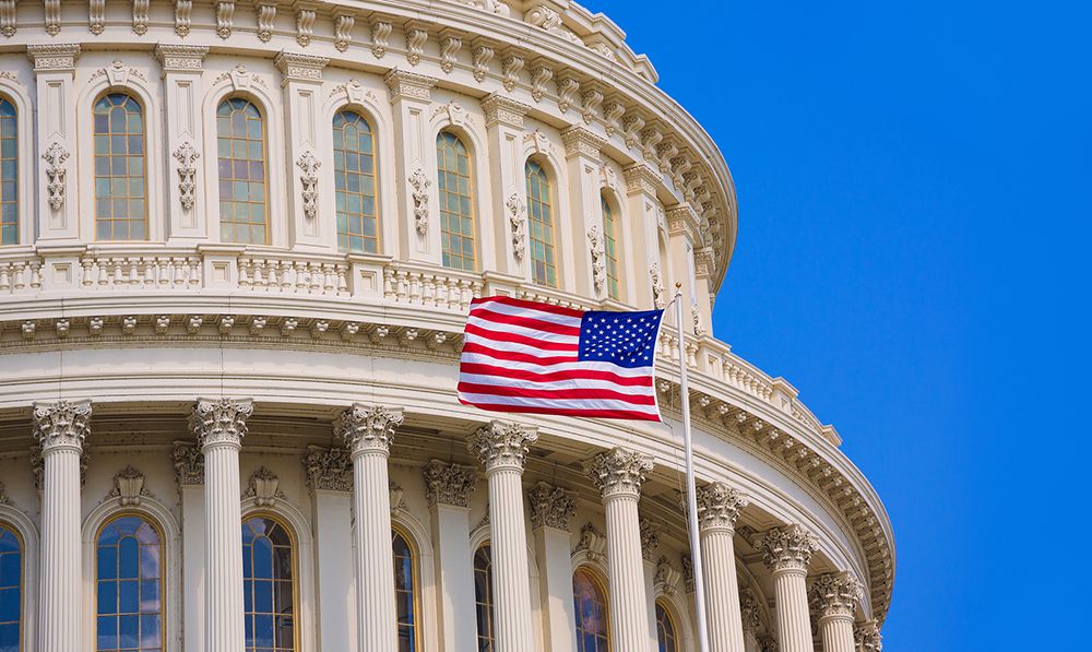 Capitol building in Washington, D.C.