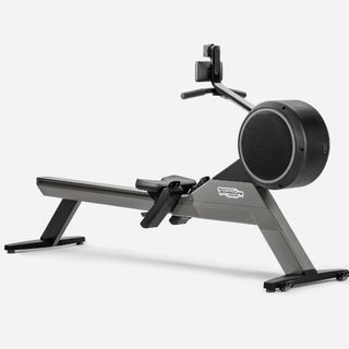 Technogym SkillRow rowing machine on white background