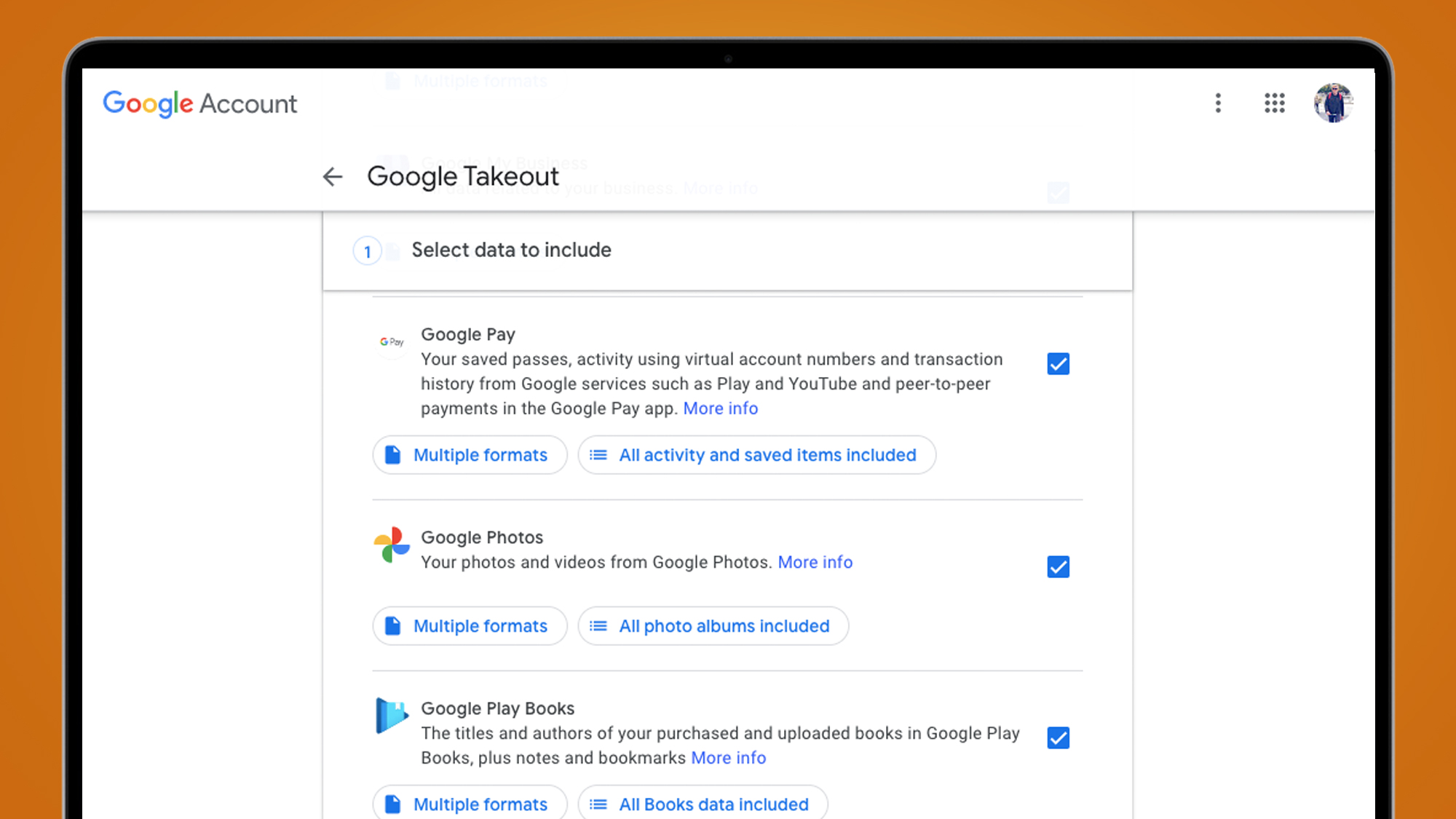 how to download google photos