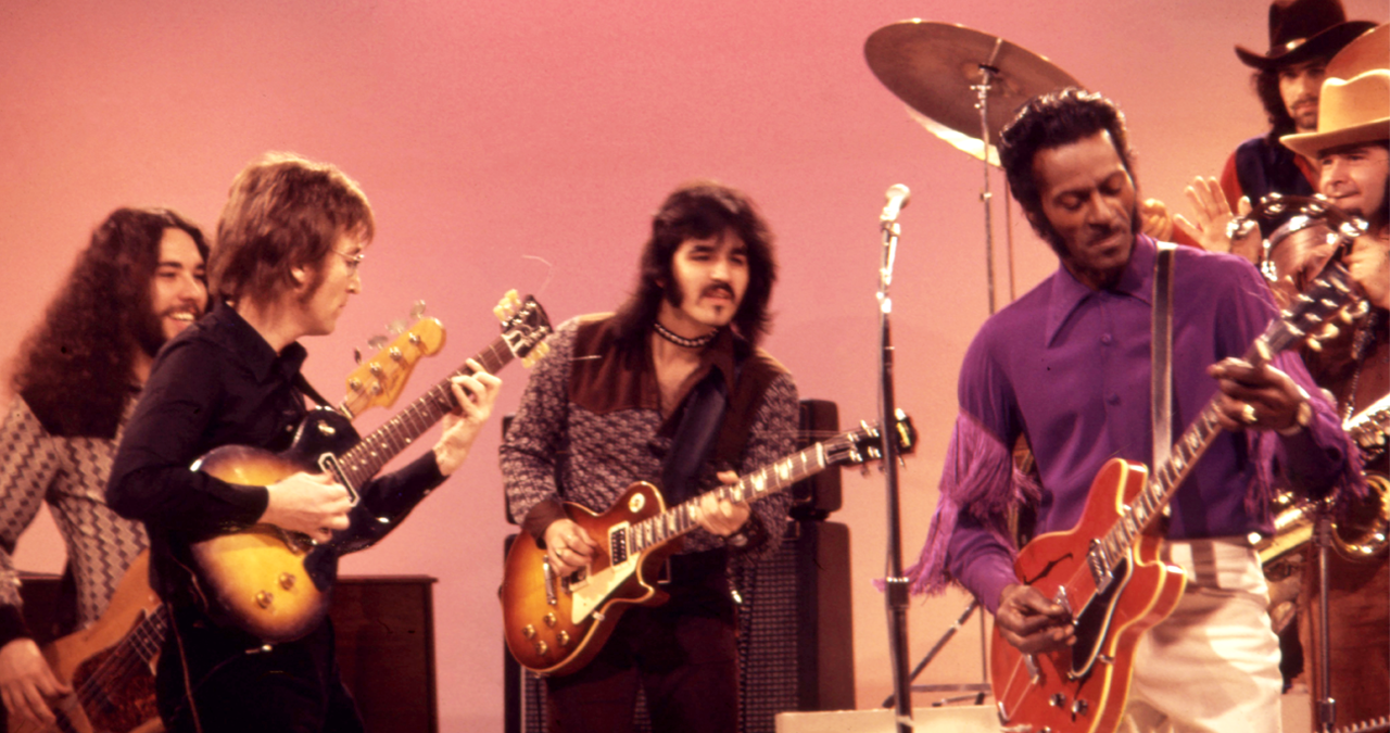 John Lennon and Chuck