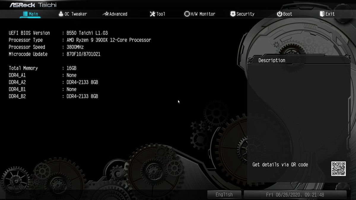 ASRock B550 Taichi