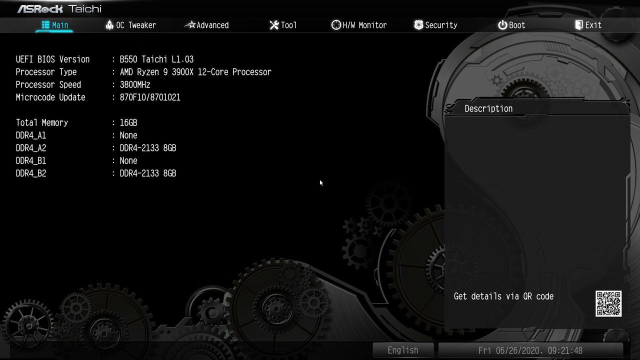 ASRock B550 Taichi