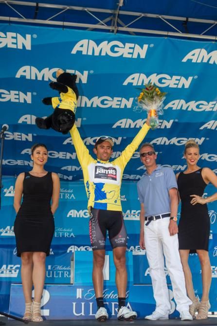 Janier Acevedo (Jamis-Hagens Berman) heads into tomorrow in yellow.