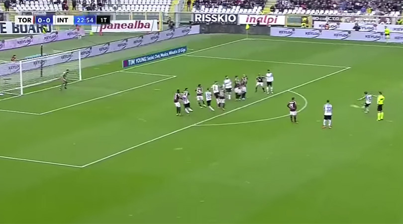 Candreva free-kick