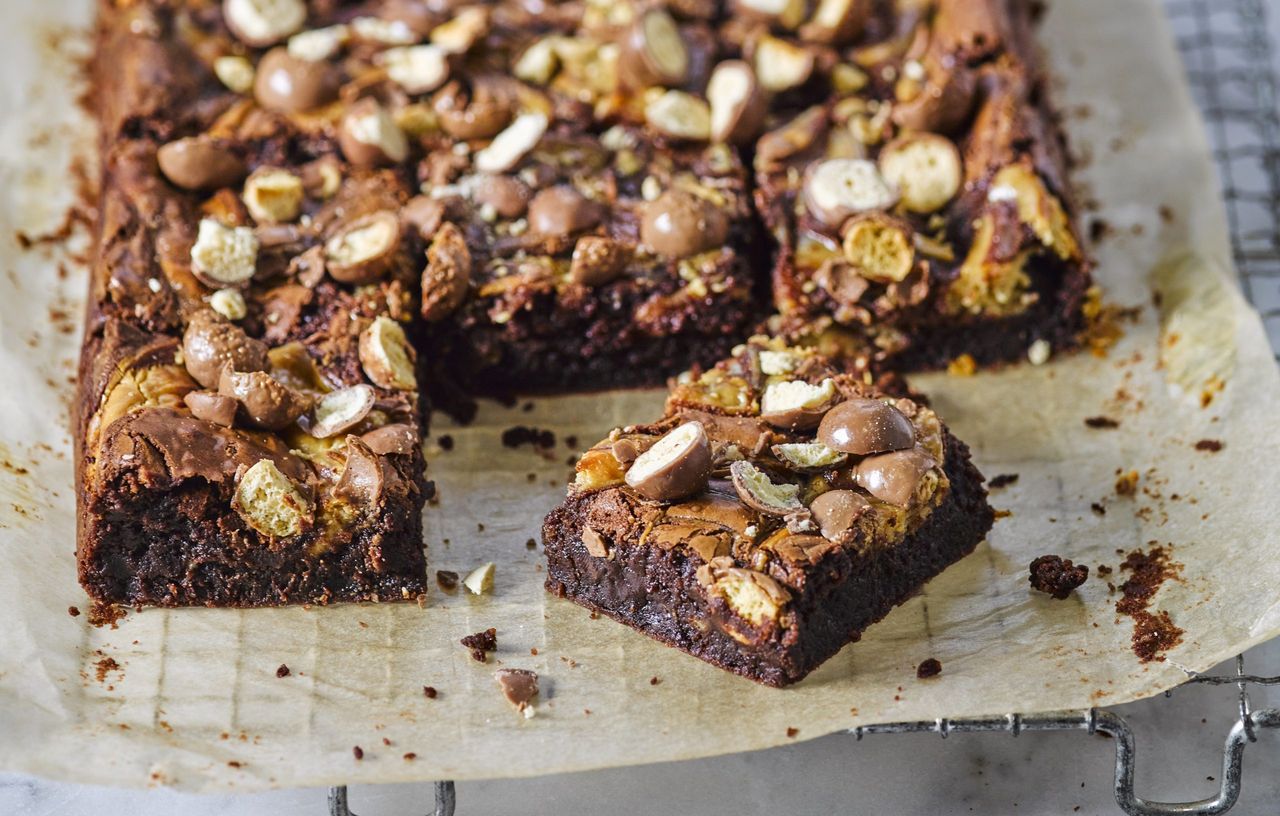 Maltesers brownies