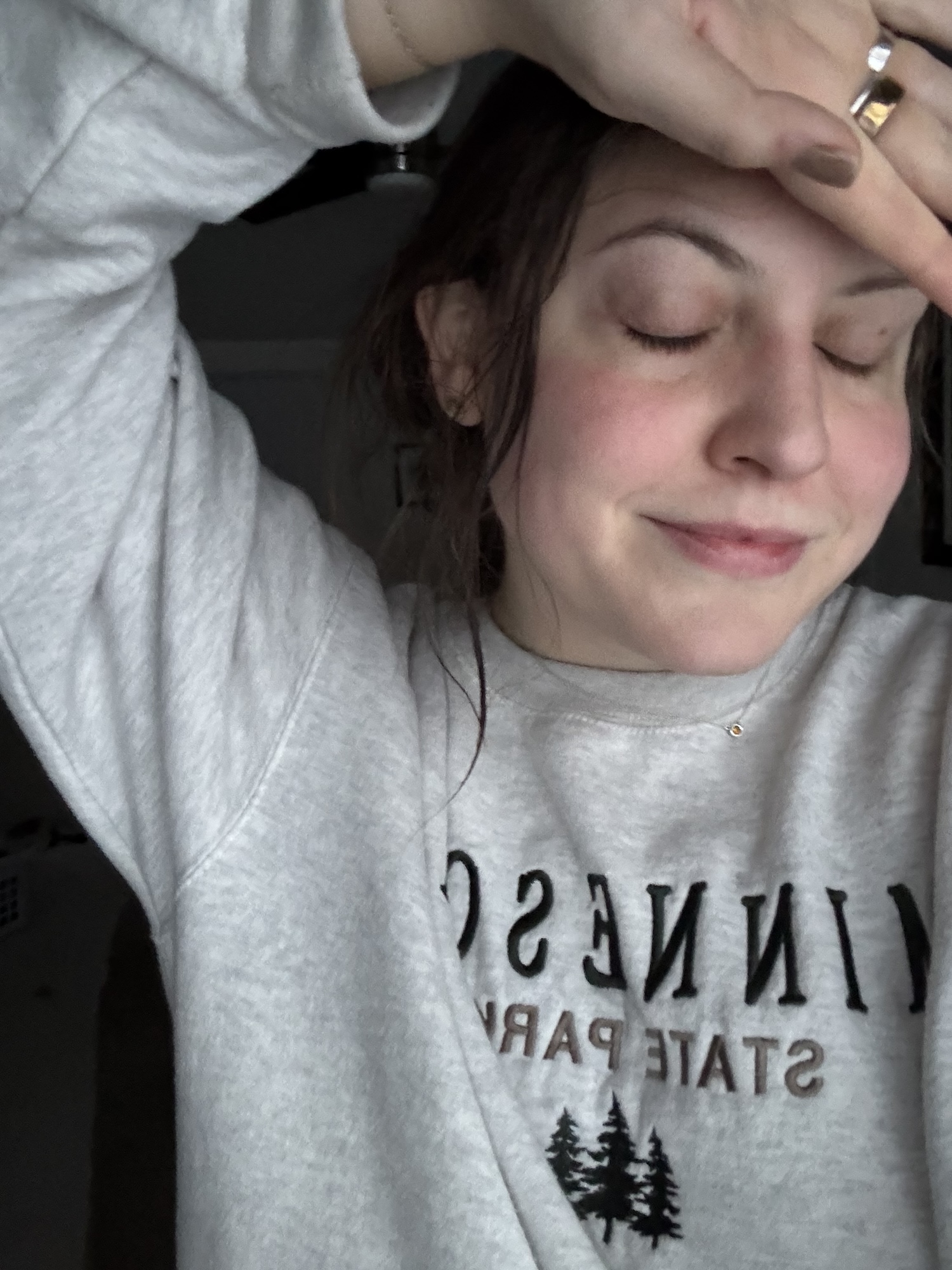 Sophia Vilensky after testing Hume's natural deodorant.