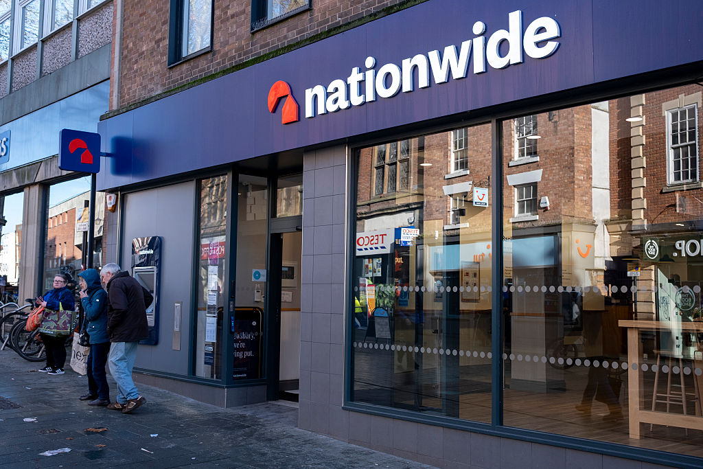 Branch of Nationwide Building society in London