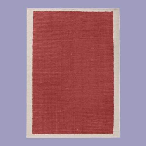 Bicolour Printed Cotton Carpet 