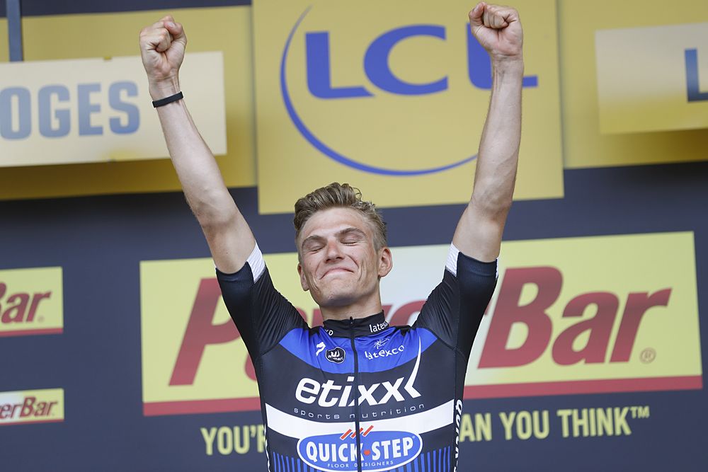 Marcel Kittel (Etixx-QuickStep) takes the stage 4 win