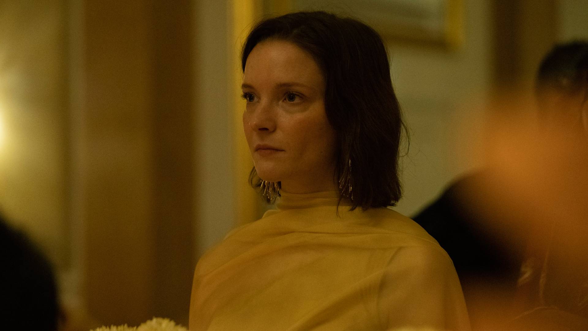 Morfydd Clark as Ophelia in Hamlet