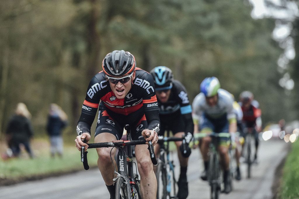Ben Hermans (BMC) attacking late in the stage