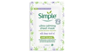 Simple ultra calming sheet mask