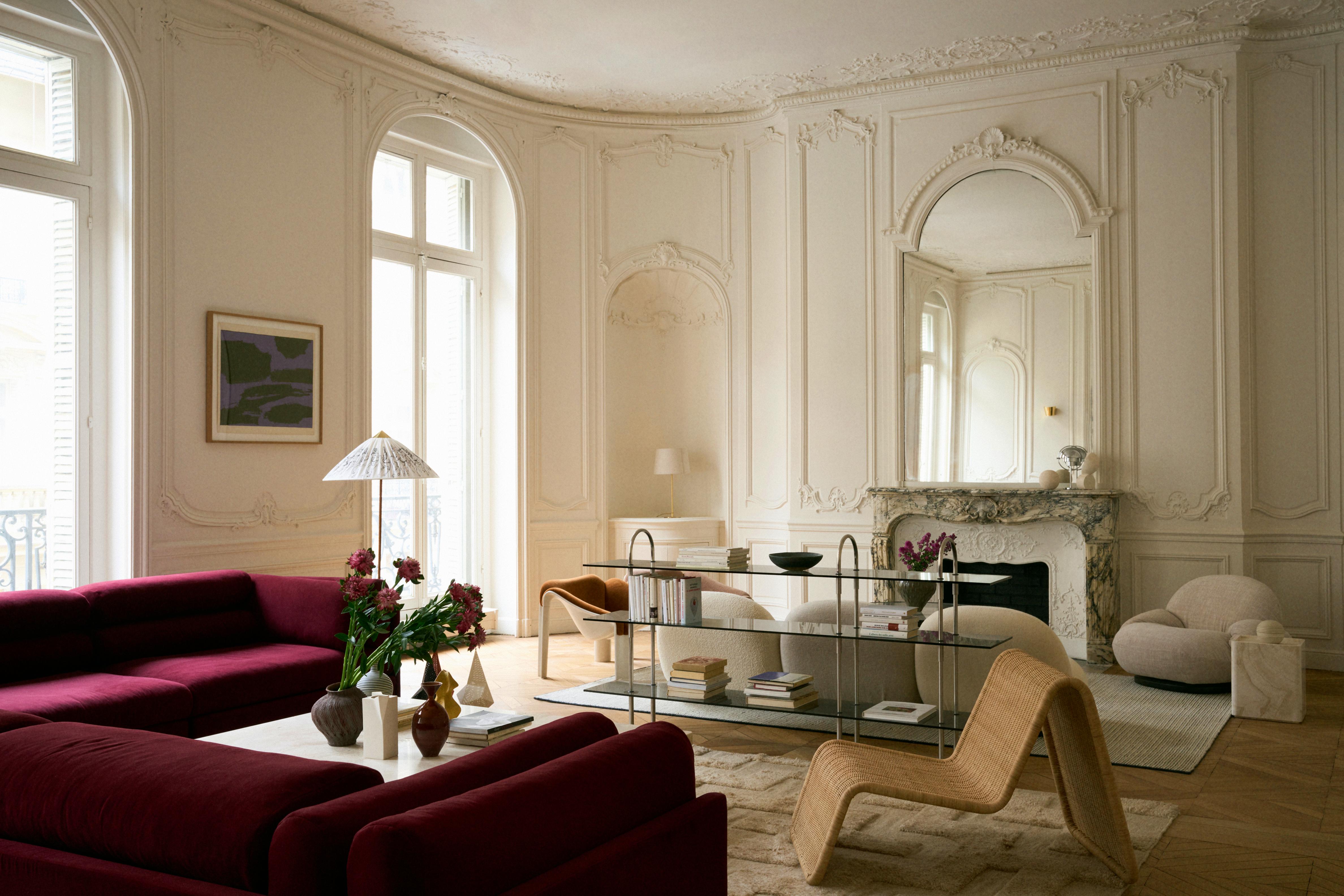 Interior of Gubi Paris showroom