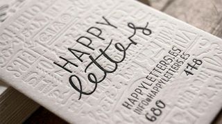 The delight is in the detail with this agency’s letterpress cards