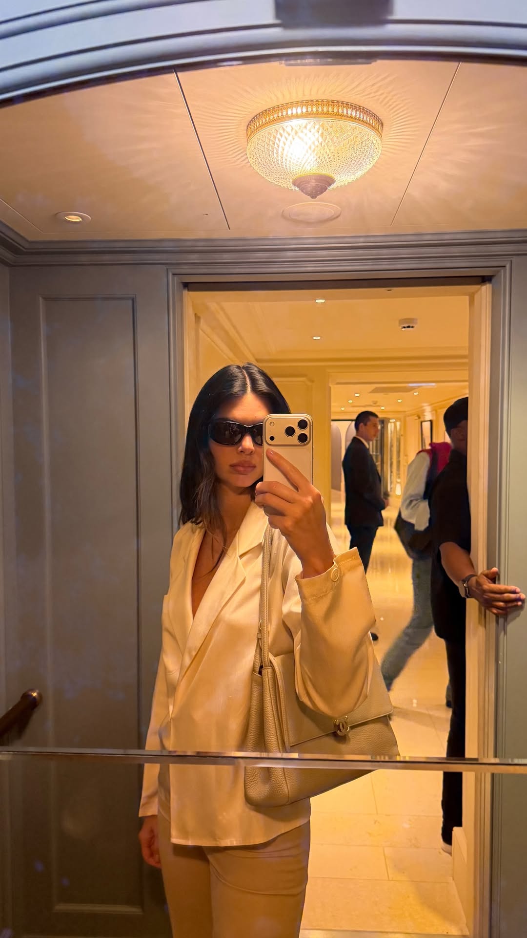 Kendall Jenner debuted her new Chanel Flap Bag before Paris Fashion Week
